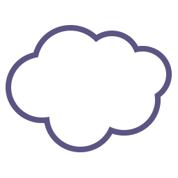 Icon: A cloud with three dots animating in one at a time.